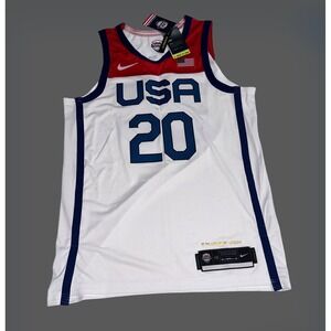 Nike USA Olympics 2020 Basketball Jersey Vaporknit Men's 48 Large $200